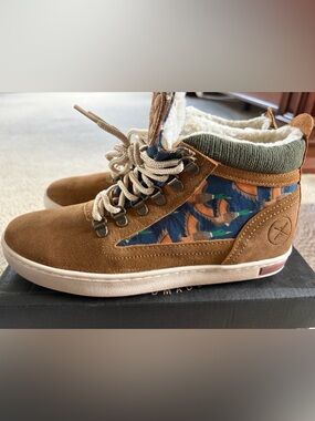 inkkas Brown Suede Mallard Camping Boot